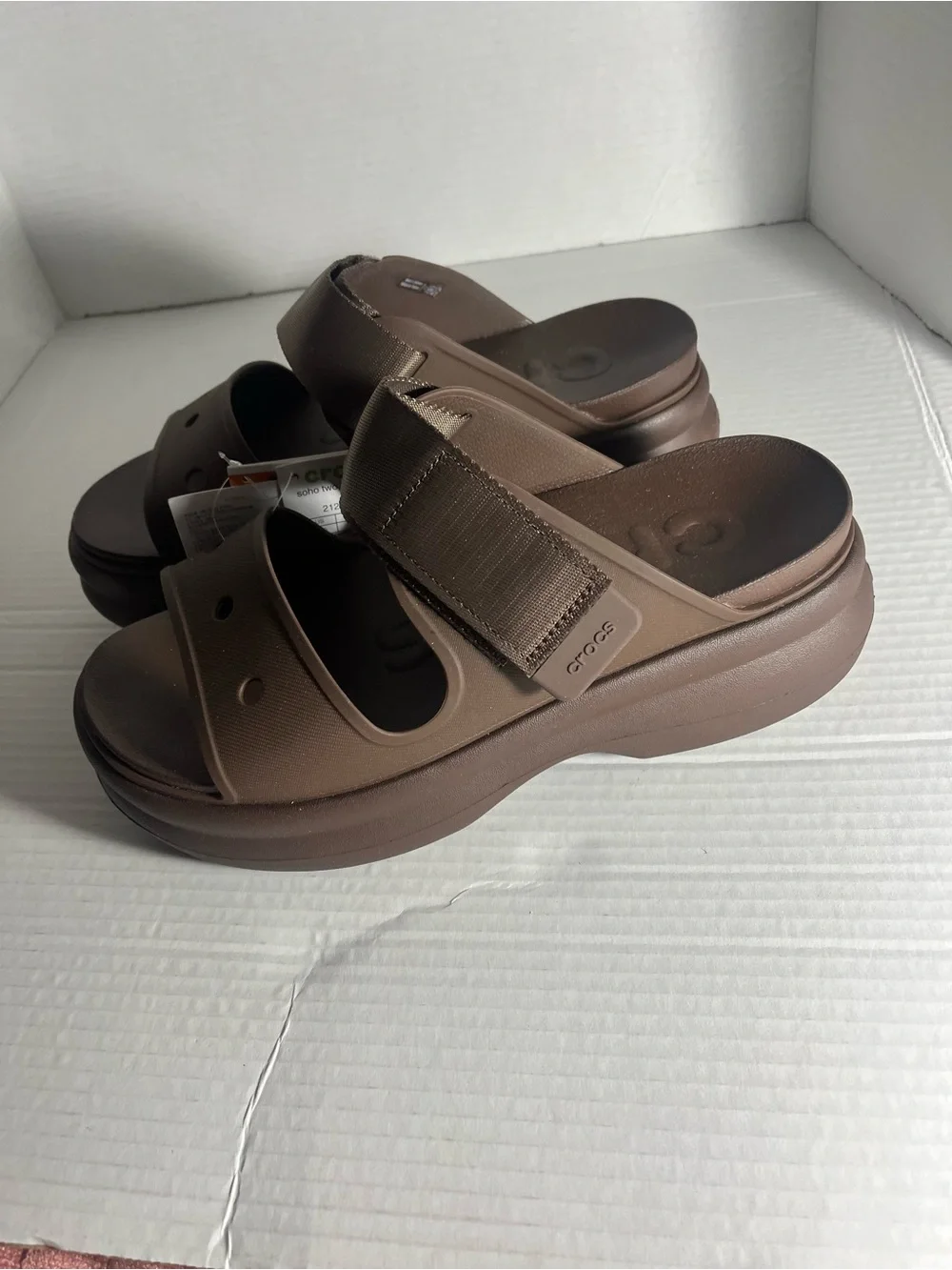 Crocs Scho Two Strap sandal size 10 New